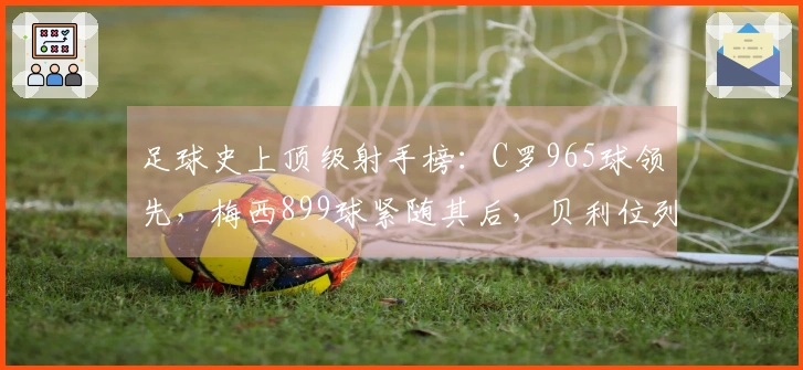 足球史上顶级射手榜：C罗965球领先，梅西899球紧随其后，贝利位列第三，独狼排第四